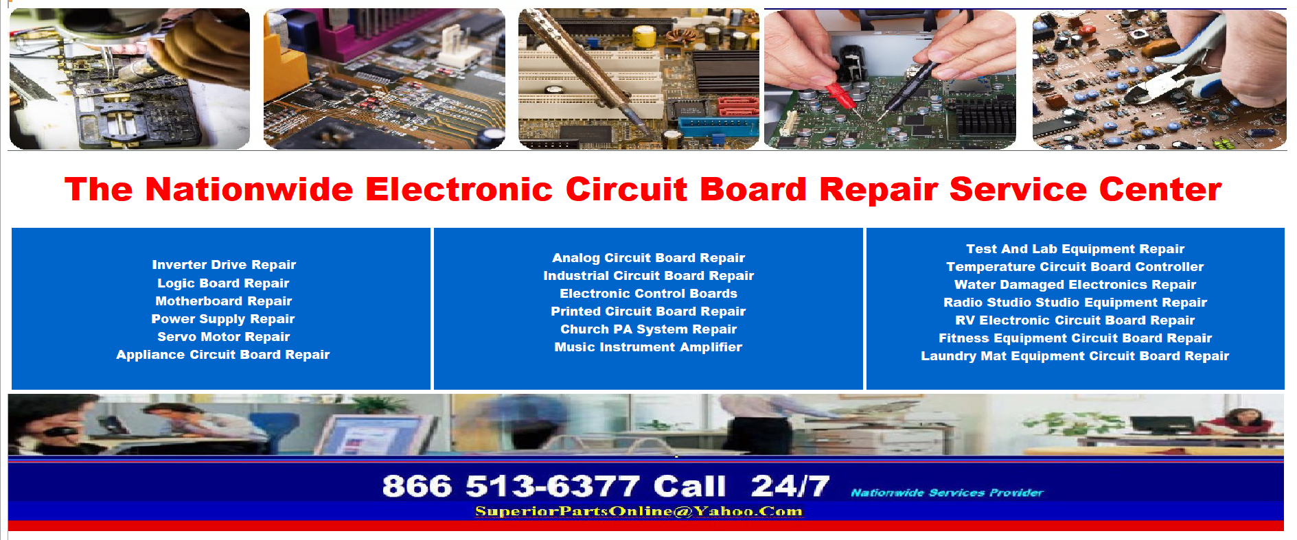 Picture of Industrial Circuit Board Repair Services